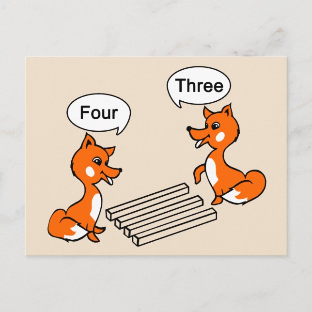 Fäx för optisk illusion vykort (Framsida)