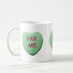 Fax Me Heart Kaffemugg