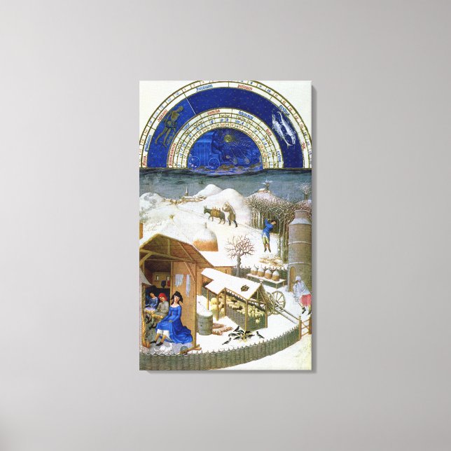 Faxmil från februari canvastryck (Framsida)