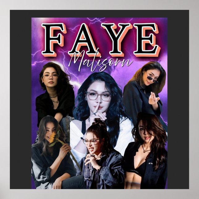 Faye Malisorn Peraya Poster (Framsidan)