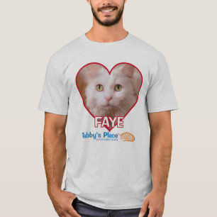 Faye - manar grundläggande utslagsplatsskjorta t shirt