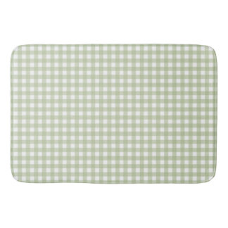 Faye och Lauren Green Gingham 1 Badrumsmatta