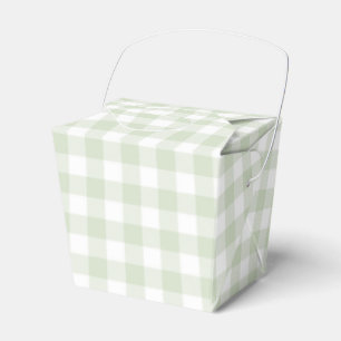 Faye och Lauren Green Plaid Presentaskar