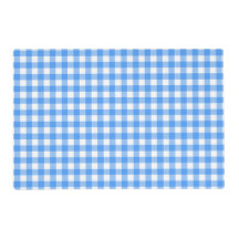 Faye och Lauren Himlar Blue Gingham