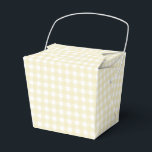 Faye och Lauren Pastellgul Gingham Presentaskar<br><div class="desc">Vi presenterar våra charmiga presentaskar med gingham-design,  det perfekta sättet att uttrycka tacksamhet till dina gäster på bröllop,  födelsedagsfirande eller företagsaktiviteter. Dessa anpassade presentaskar kommer säkert att få dina gäster att känna sig speciella och lämna ett bestående intryck.</div>