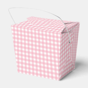 Faye och Lauren Pink Classic Buffalo-rutig mönster Presentaskar