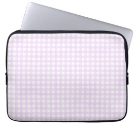 Faye och Lauren Rosa Gingham Laptop Fodral
