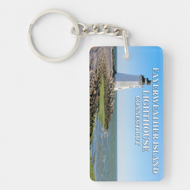 Fayerweather Island fyr, Connecticut (Framsidan)