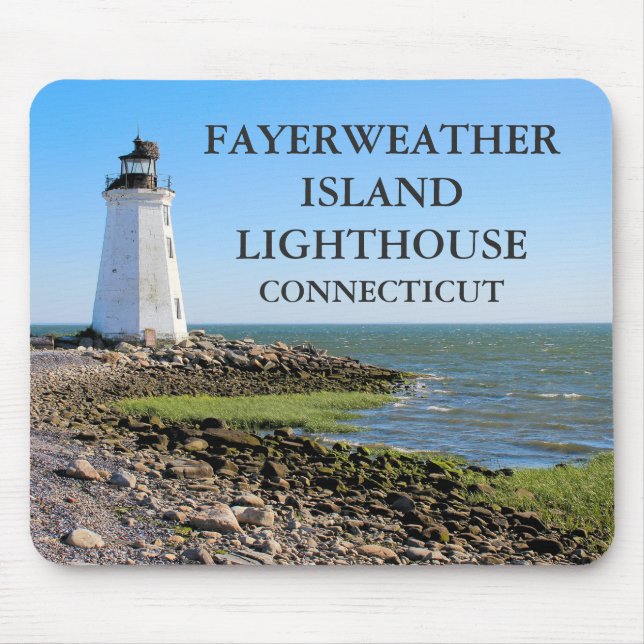 Fayerweather Island fyr, Connecticut Musmatta (Framsidan)