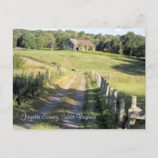 Fayette County, Väster Virginia Vykort