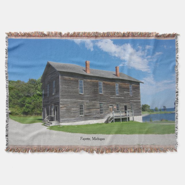 Fayette Opera House throw filt (Framsidan)