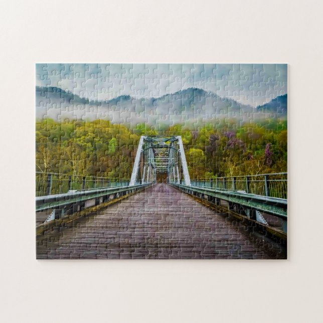 Fayette Station Väster Virginia. Pussel (Horisontell)