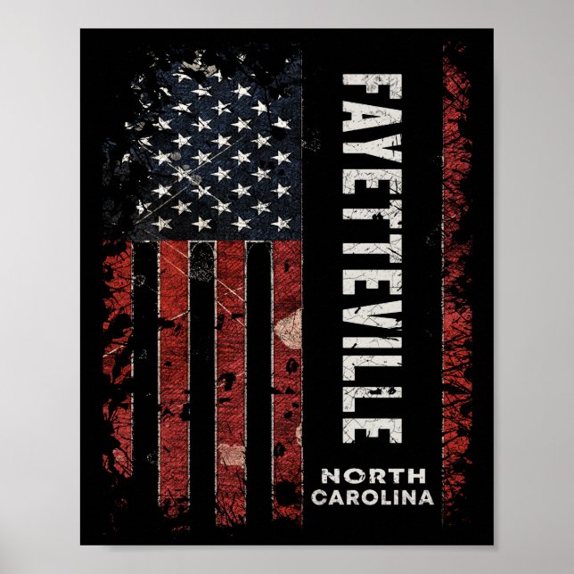 Fayetteville North Carolina Poster (Framsidan)