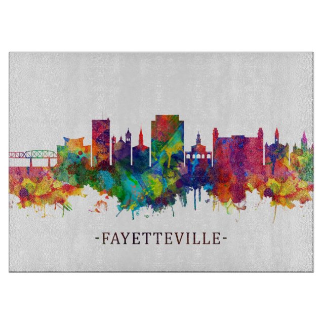 Fayetteville North Carolina Skyline (Framsidan)