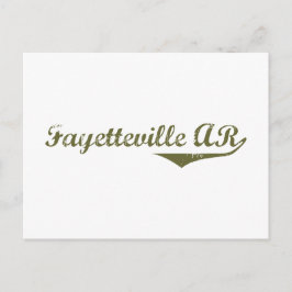 Fayetteville Revolution t-shirts Vykort