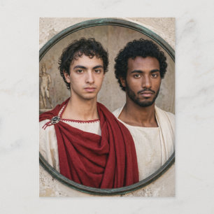 Fayum-älskande ... romarsk Egypten Vykort