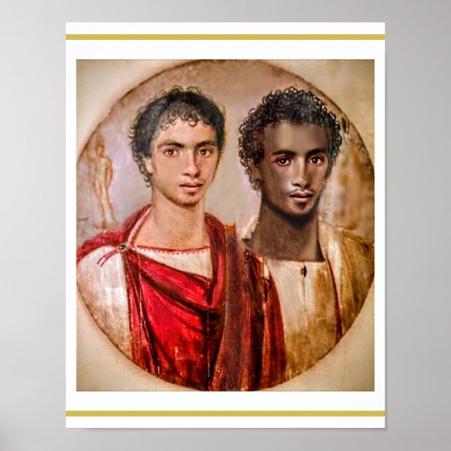 Fayum Älskare ... Egypten för romersk period Poster (Framsidan)