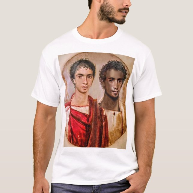 Fayum Älskare Roman Period Egypten min tolkning T Shirt (Framsida)