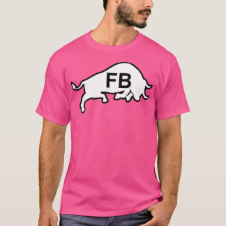 FB Bull Black ampamp White T Shirt