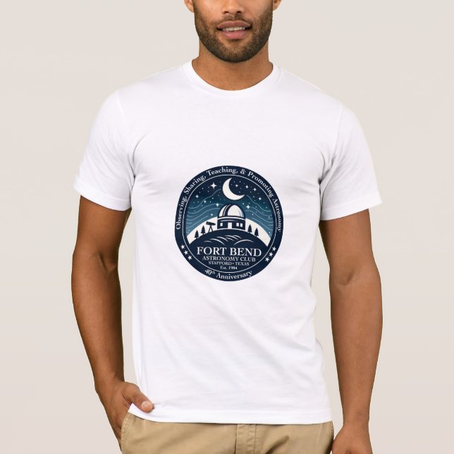 FBAC 40:e T-Shirt - vit (Framsida)