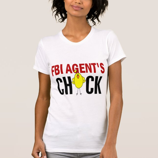 FBI-agent chick T-shirt (Framsida)