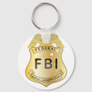 FBI Badge Nyckelring