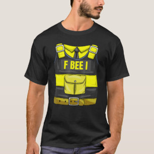 Fbi Bee Police Bebiproducerande Honungsbin Officer T Shirt