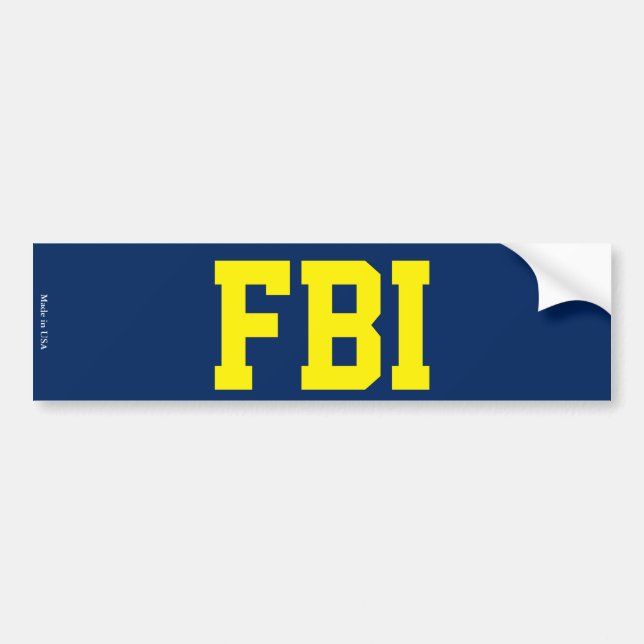 Fbi-bildekal Bildekal (Framsidan)