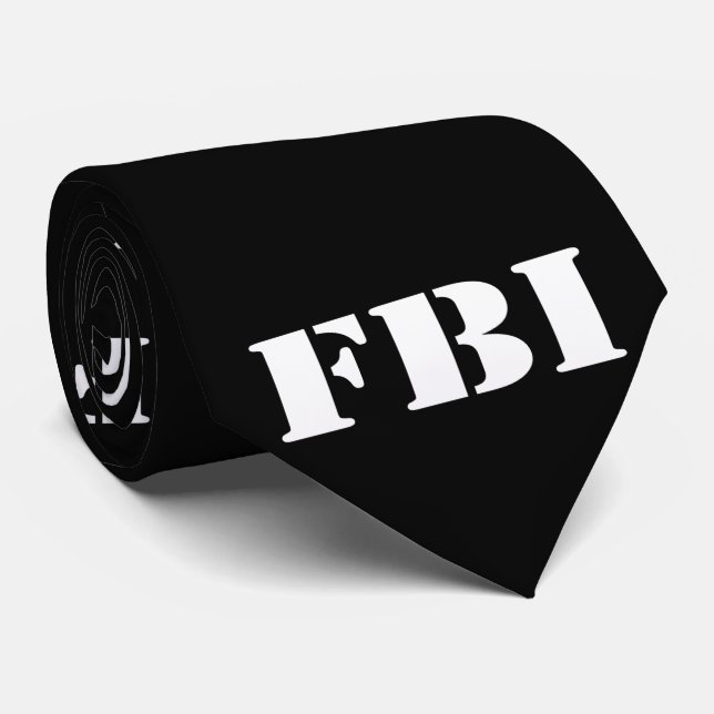 FBI Black Tie Slips (Rullad)