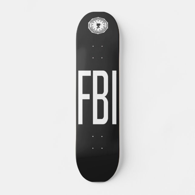 FBI - Dept. av skridskon Skateboard Bräda 19,5 Cm (Framsida)