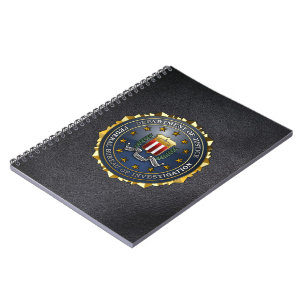 FBI Emblem Anteckningsbok