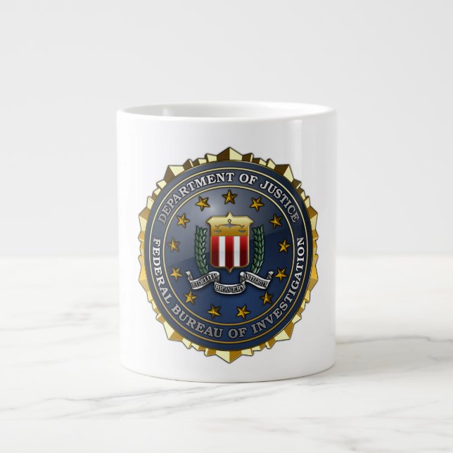 FBI Emblem Jumbo Mugg (Framsidan)
