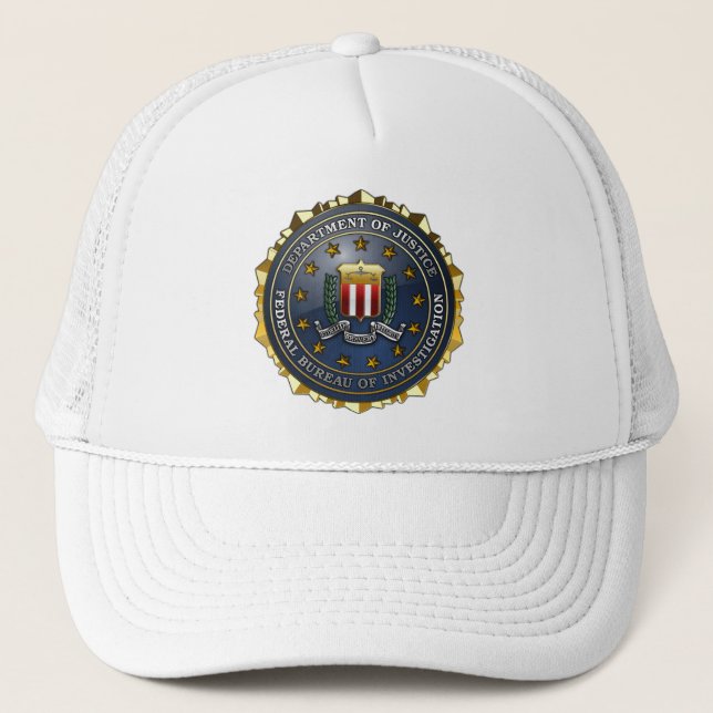 FBI Emblem Keps (Framsida)