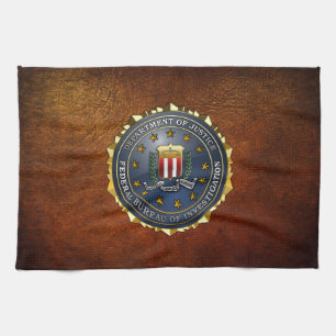 FBI Emblem Kökshandduk