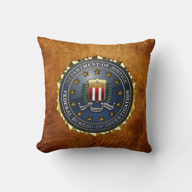 FBI Emblem Kudde (Framsida)