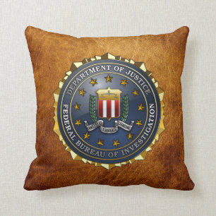 FBI Emblem Kudde