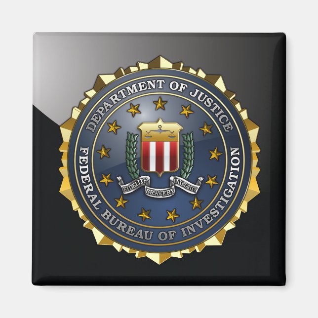 FBI Emblem Magnet (Framsidan)