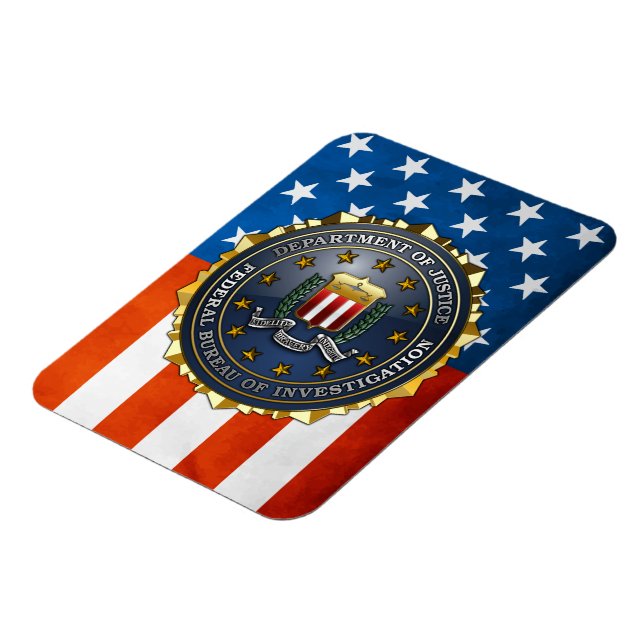 FBI Emblem Magnet (Vänstra Sidan)