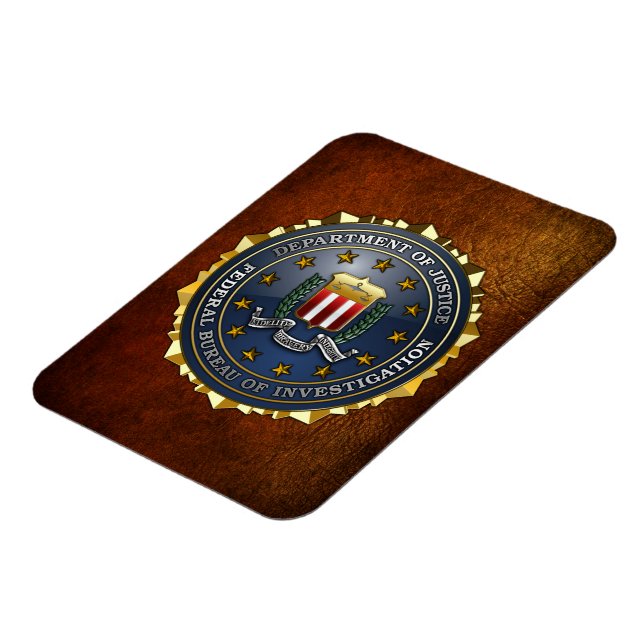 FBI Emblem Magnet (Vänstra Sidan)