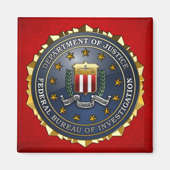 FBI Emblem Magnet (Framsidan)