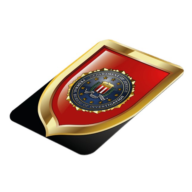 FBI Emblem Magnet (Vänstra Sidan)