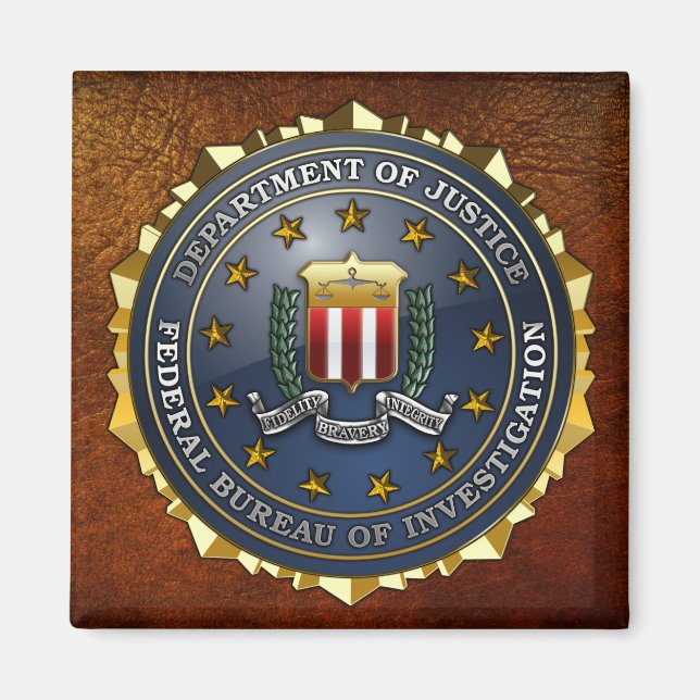 FBI Emblem Magnet (Framsidan)