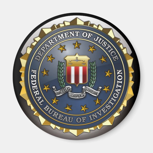 FBI Emblem Magnet (Framsidan)