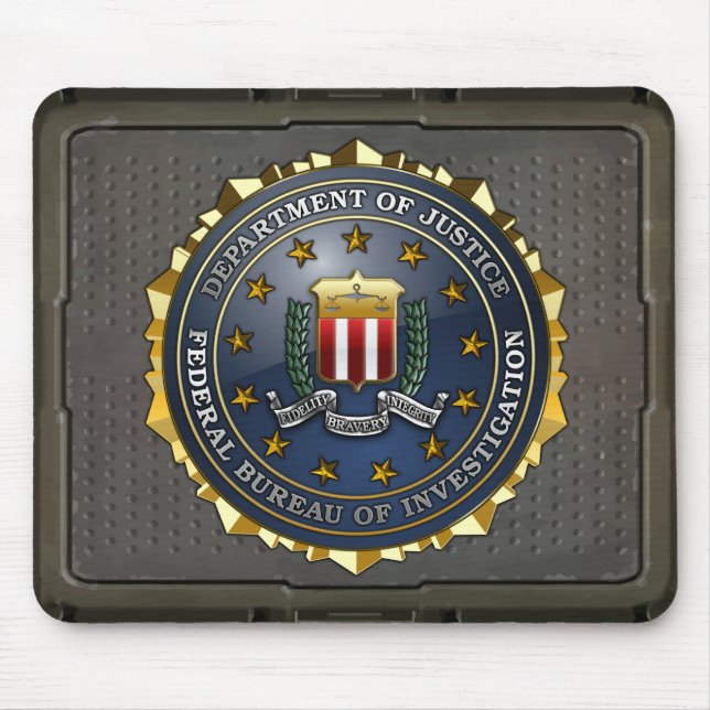 FBI Emblem Musmatta (Framsidan)