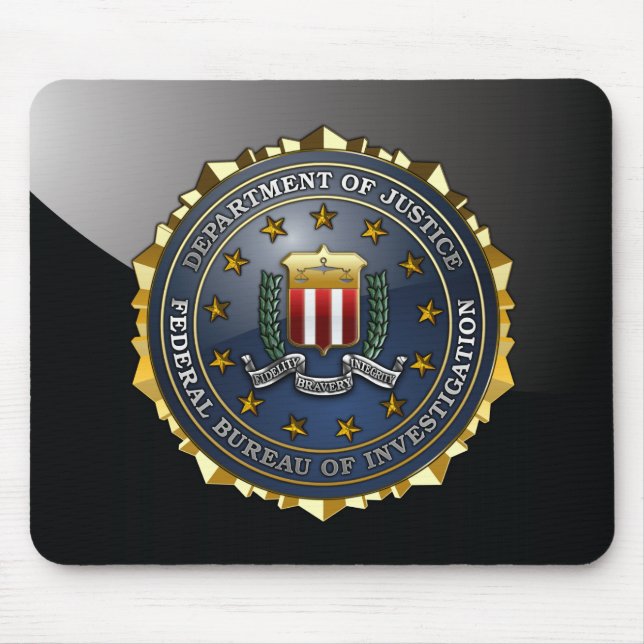 FBI Emblem Musmatta (Framsidan)