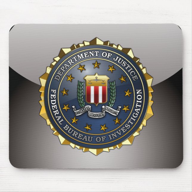 FBI Emblem Musmatta (Framsidan)
