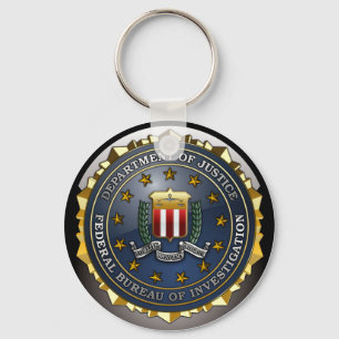 FBI Emblem Nyckelring