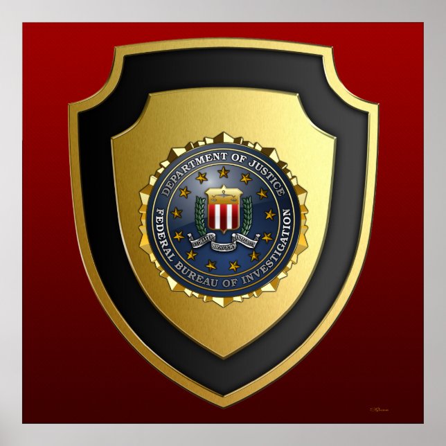 FBI Emblem Poster (Framsidan)