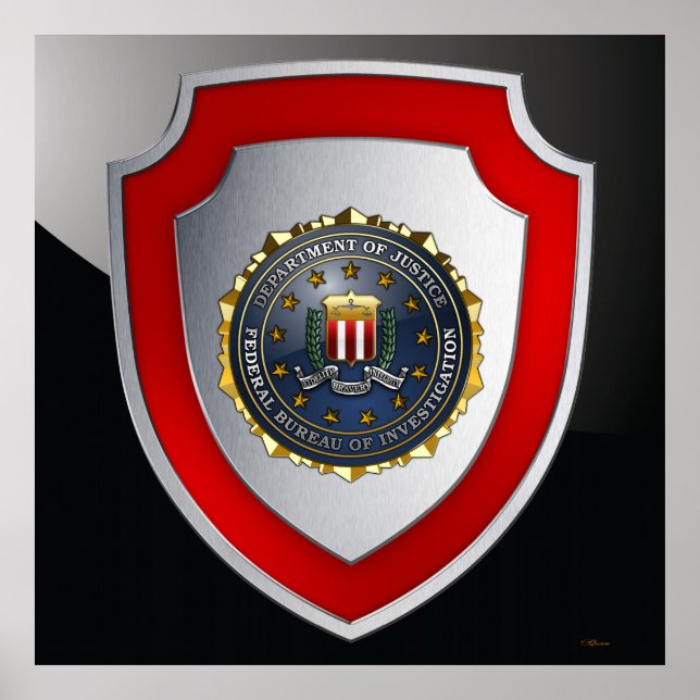 FBI Emblem Poster (Framsidan)