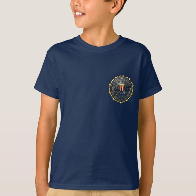 FBI Emblem T Shirt (Framsida)
